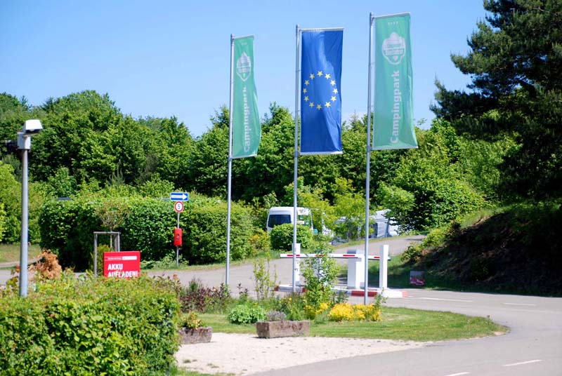 Entrance to Campingpark Ohmbachsee