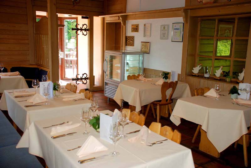 Restaurant interior view